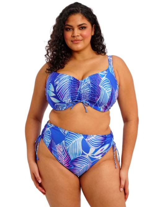 Elomi Swim Maluku Island blue bikini brief