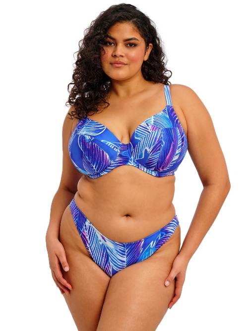 Elomi Swim Maluku Island blue bikini brief