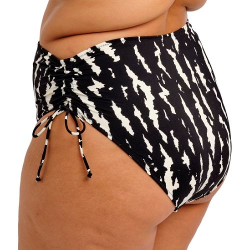 Elomi Swim Echo Shell black/white bikini brief