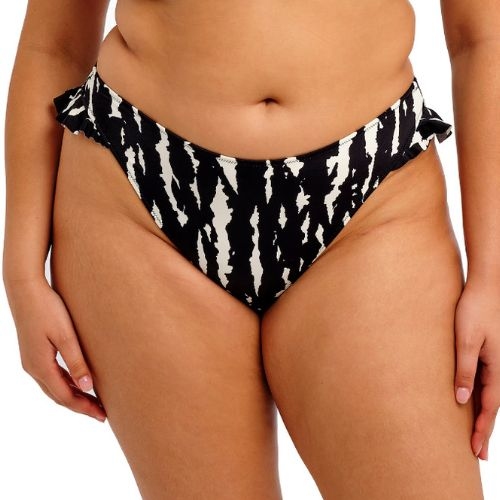 Elomi Swim Echo Shell black/white bikini brief