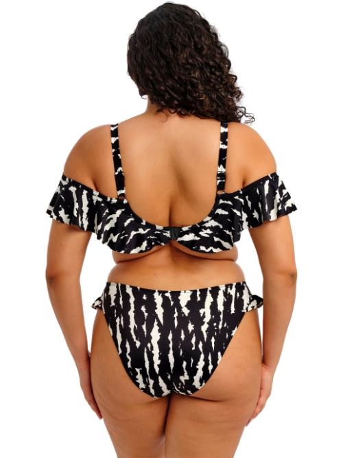Elomi Swim Echo Shell black/white bikini brief