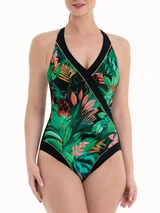 Anita Swimwear Nuria black/green bathingsuit