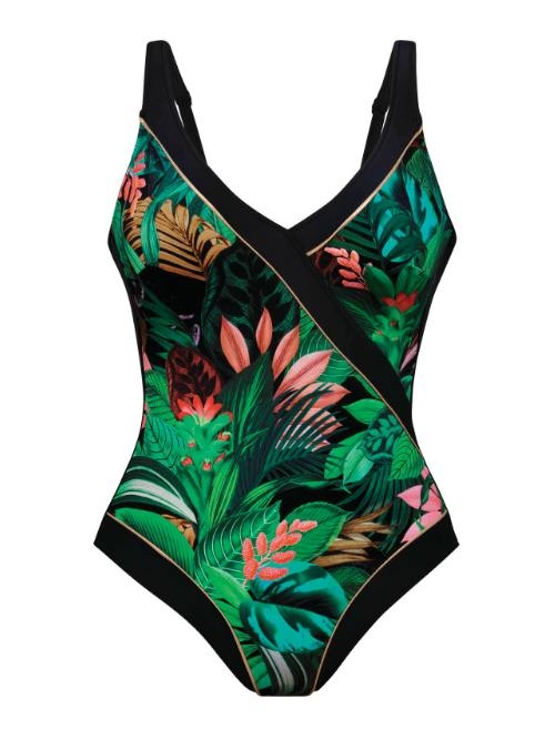 Anita Swimwear Nuria black/green bathingsuit