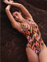 Rosa Faia Swimwear Maggie multicolor bathingsuit