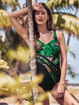 Anita Swimwear Luella black/green bathingsuit