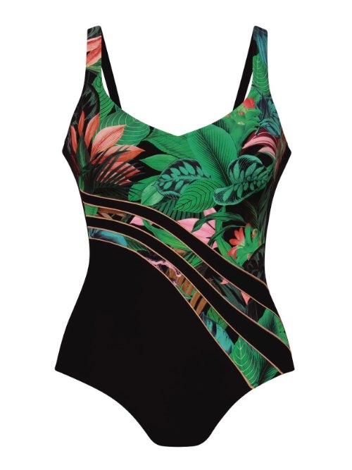 Anita Swimwear Luella black/green bathingsuit