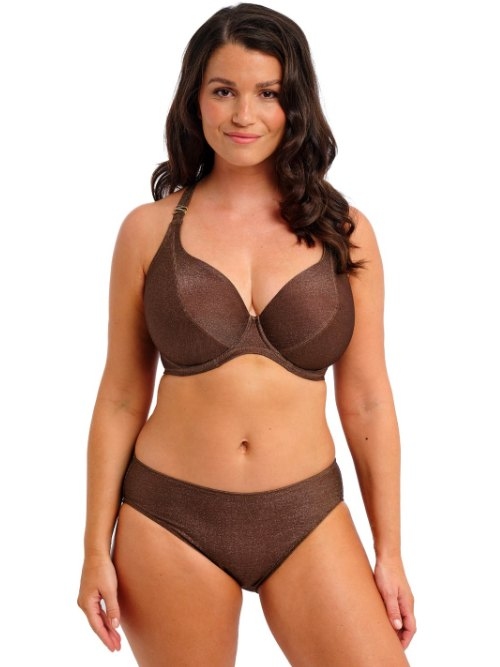 Fantasy Swim Sabana brown padded bikini bra