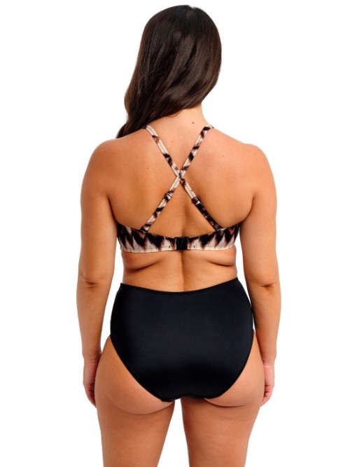 Fantasy Swim Sabana brown/print soft-cup bikini bra