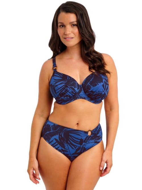 Fantasy Swim Malabar Coast navy blue soft-cup bikini bra