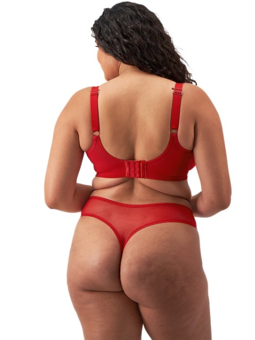 Elomi Matilda red non-padded bra