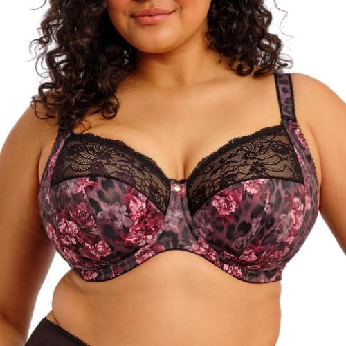 Elomi Morgan black/pink non-padded bra