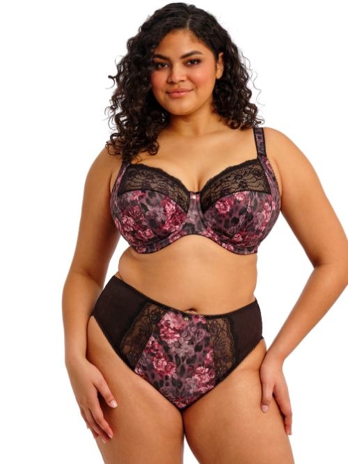 Elomi Morgan black/pink non-padded bra