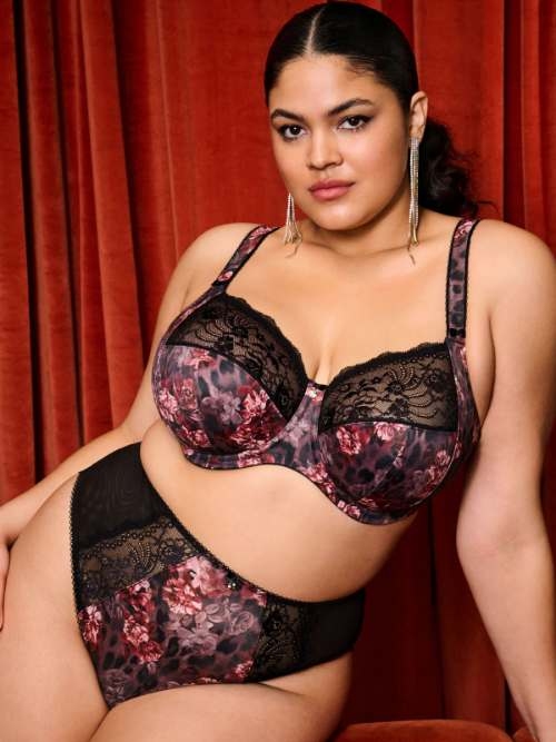 Elomi Morgan black/pink non-padded bra