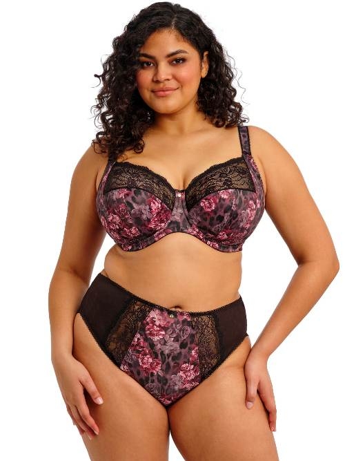 Elomi Morgan black/pink brief