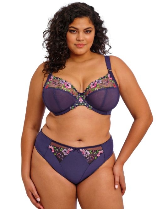 Elomi Himari navy blue non-padded bra