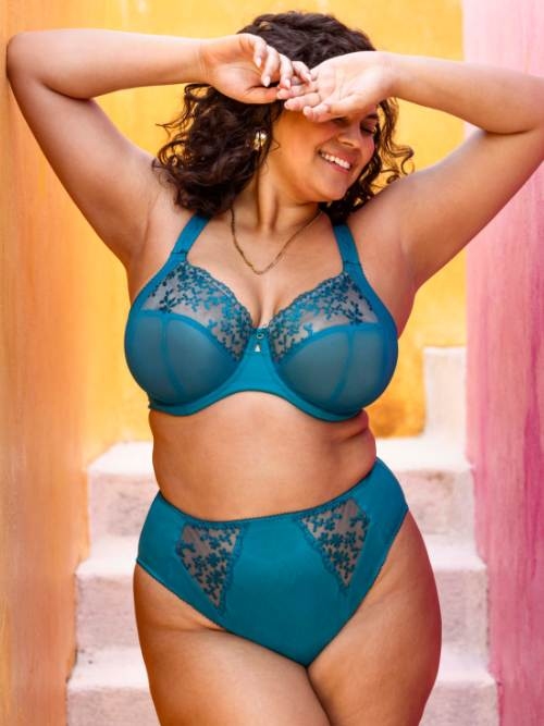 Elomi Zarla aqua non-padded bra