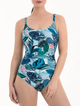 Anita Swimwear Coletta blue/print bathingsuit