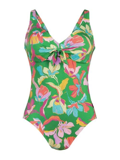 Rosa Faia Swimwear Olivia green/print bathingsuit