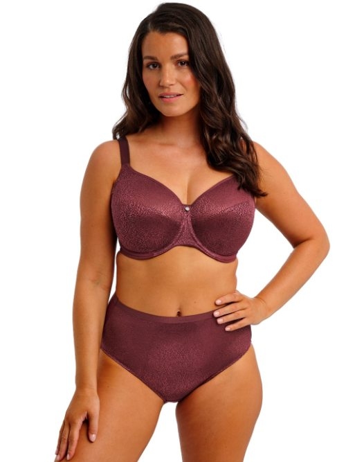 Fantasy Lingerie Demure purple non-padded bra