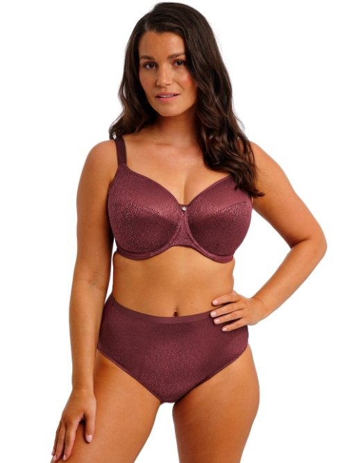 Fantasy Lingerie Demure purple brief