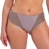 Fantasy Lingerie Illusion silver brief