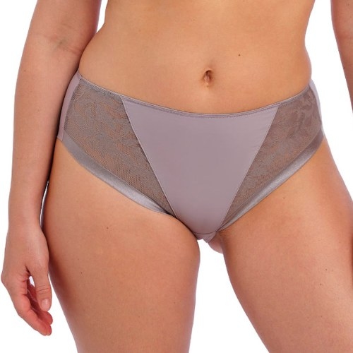 Fantasy Lingerie Illusion silver brief