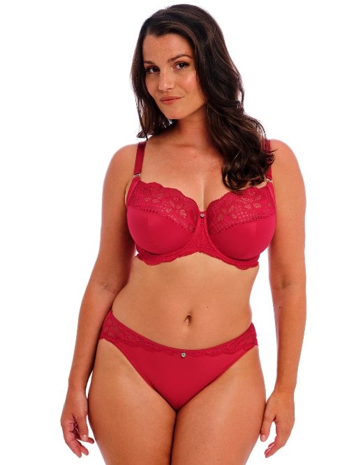 Fantasy Lingerie Reflect red non-padded bra