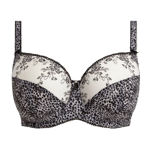 Fantasy Lingerie Lindsey black/print non-padded bra