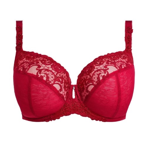 Fantasy Lingerie Portia red non-padded bra