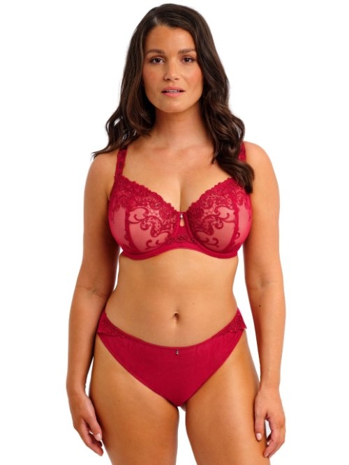 Fantasy Lingerie Portia red non-padded bra
