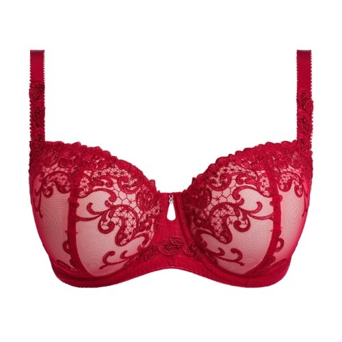 Fantasy Lingerie Portia red non-padded bra