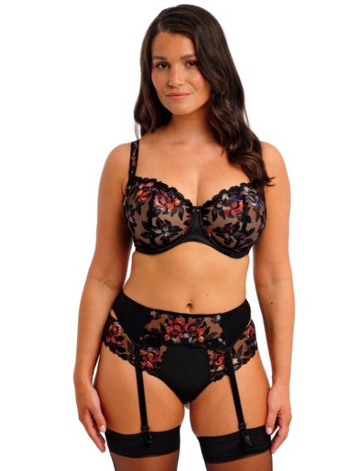 Fantasy Lingerie Magdalena black suspender