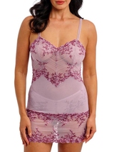 Wacoal Lingerie Embrace Lace violet slipdress