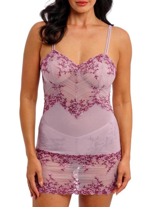 Wacoal Lingerie Embrace Lace violet slipdress
