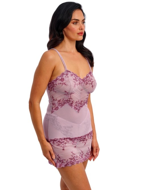 Wacoal Lingerie Embrace Lace violet slipdress