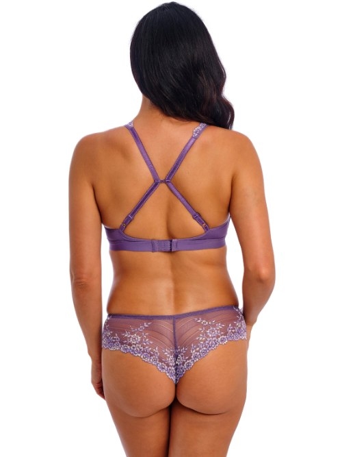 Wacoal Lingerie Embrace Lace purple wireless bra