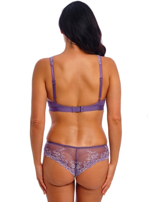 Wacoal Lingerie Embrace Lace purple wireless bra