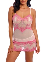 Wacoal Lingerie Embrace Lace pink slipdress