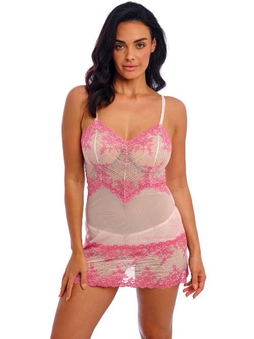 Wacoal Lingerie Embrace Lace pink slipdress