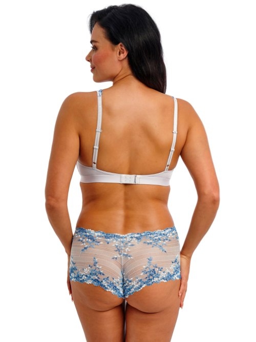 Wacoal Lingerie Embrace Lace blue wireless bra