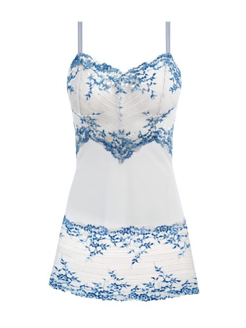 Wacoal Lingerie Embrace Lace blue slipdress