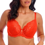 Wacoal Lingerie Natsuki Lace red padded bra