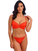 Wacoal Lingerie Natsuki Lace red padded bra