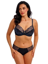Wacoal Lingerie Mayumi navy blue non-padded bra