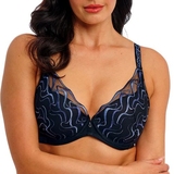 Wacoal Lingerie Mayumi navy blue padded bra