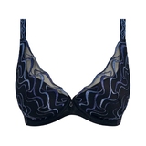 Wacoal Lingerie Mayumi navy blue padded bra