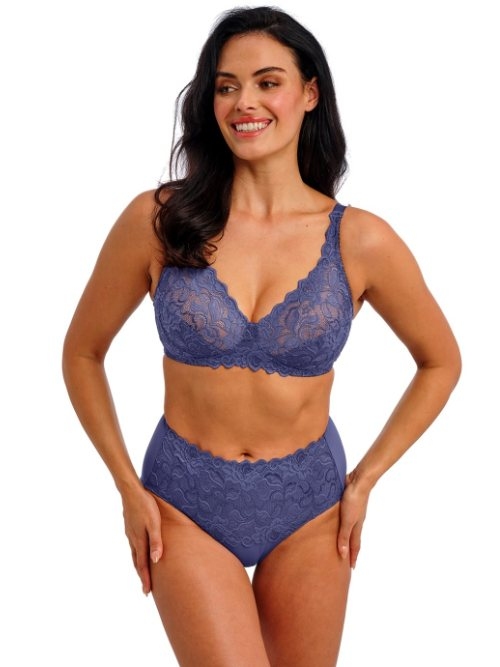 Wacoal Lingerie Eglantine blue wireless bra