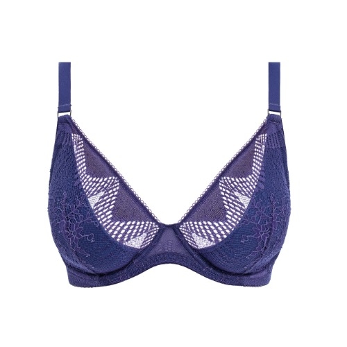 Wacoal Lingerie Sensu Lace blue non-padded bra