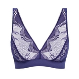 Wacoal Lingerie Sensu Lace blue wireless bra