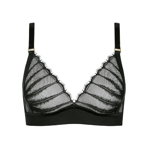 Lisca Lovelace black wireless bra